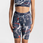Biker High Waisted Graffiti