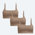Luxe Bralette Natural 3-Pack