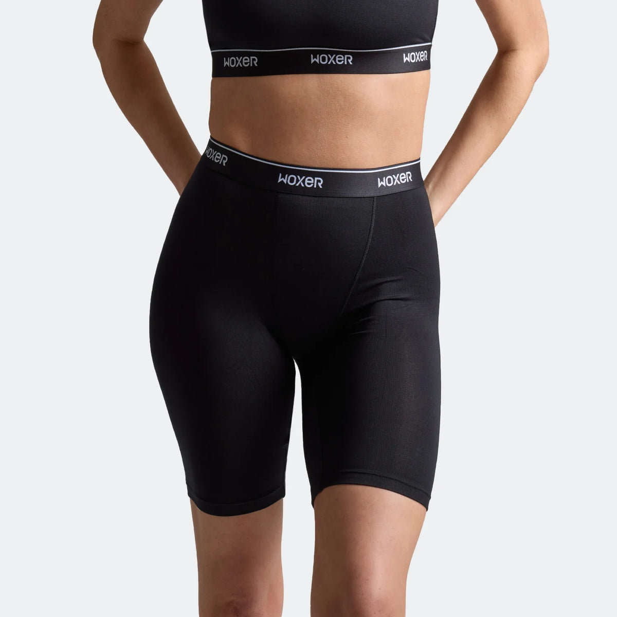 Biker High Waisted Black 2.0 5-Pack