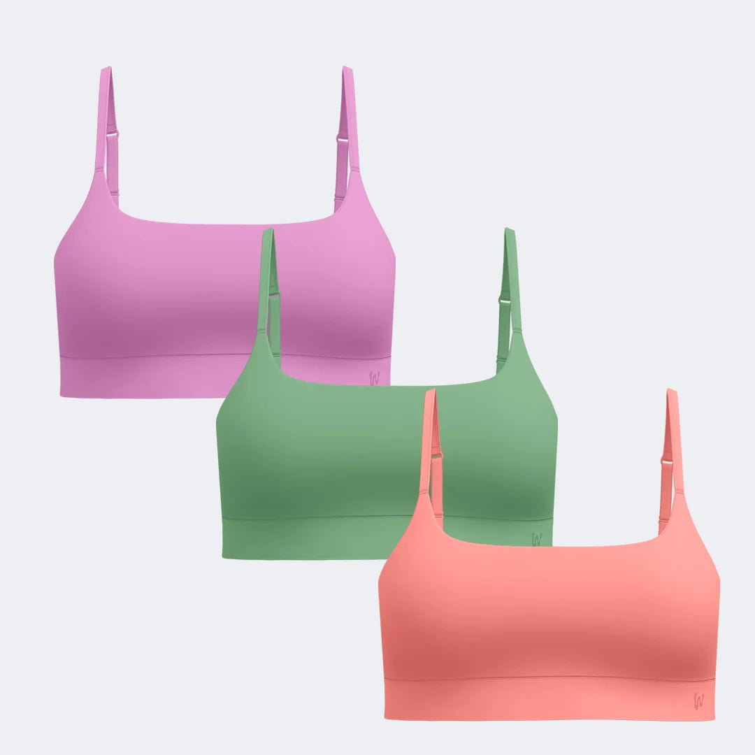Bralette Luxe Pop 3-Pack