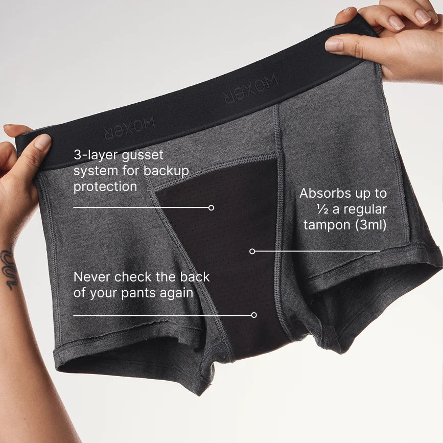 Star Period Backup Charcoal Heather 2.0