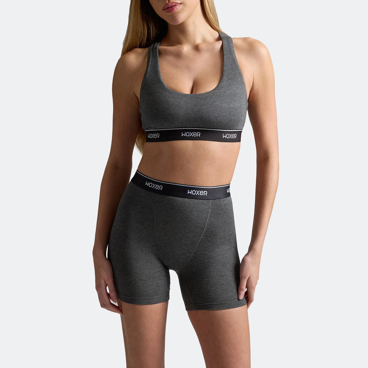 Baller High Waisted Charcoal Heather 2.0