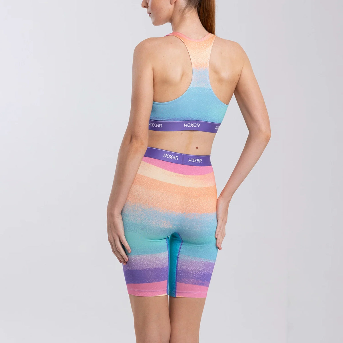 Biker High Waisted Solar Crush
