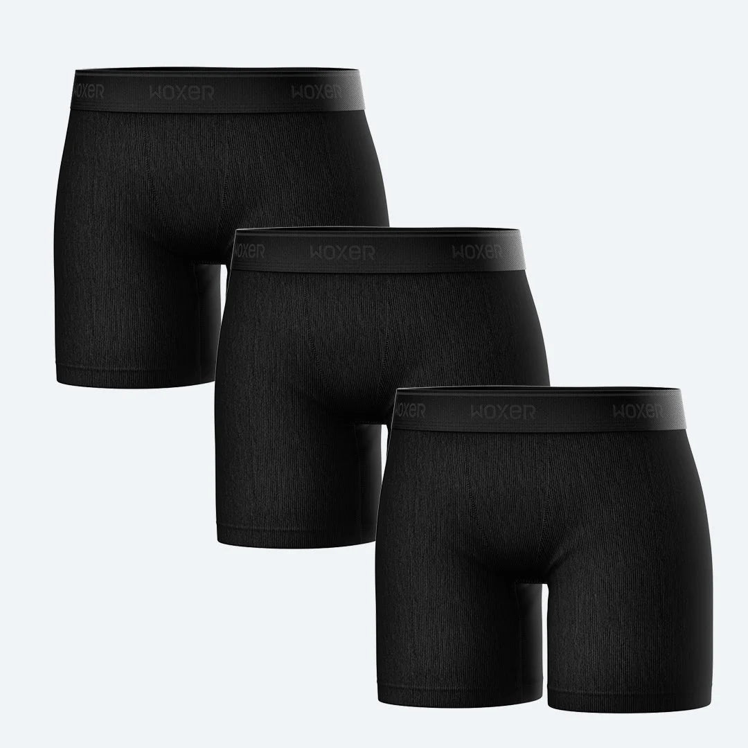 Baller Rib Black 3-Pack