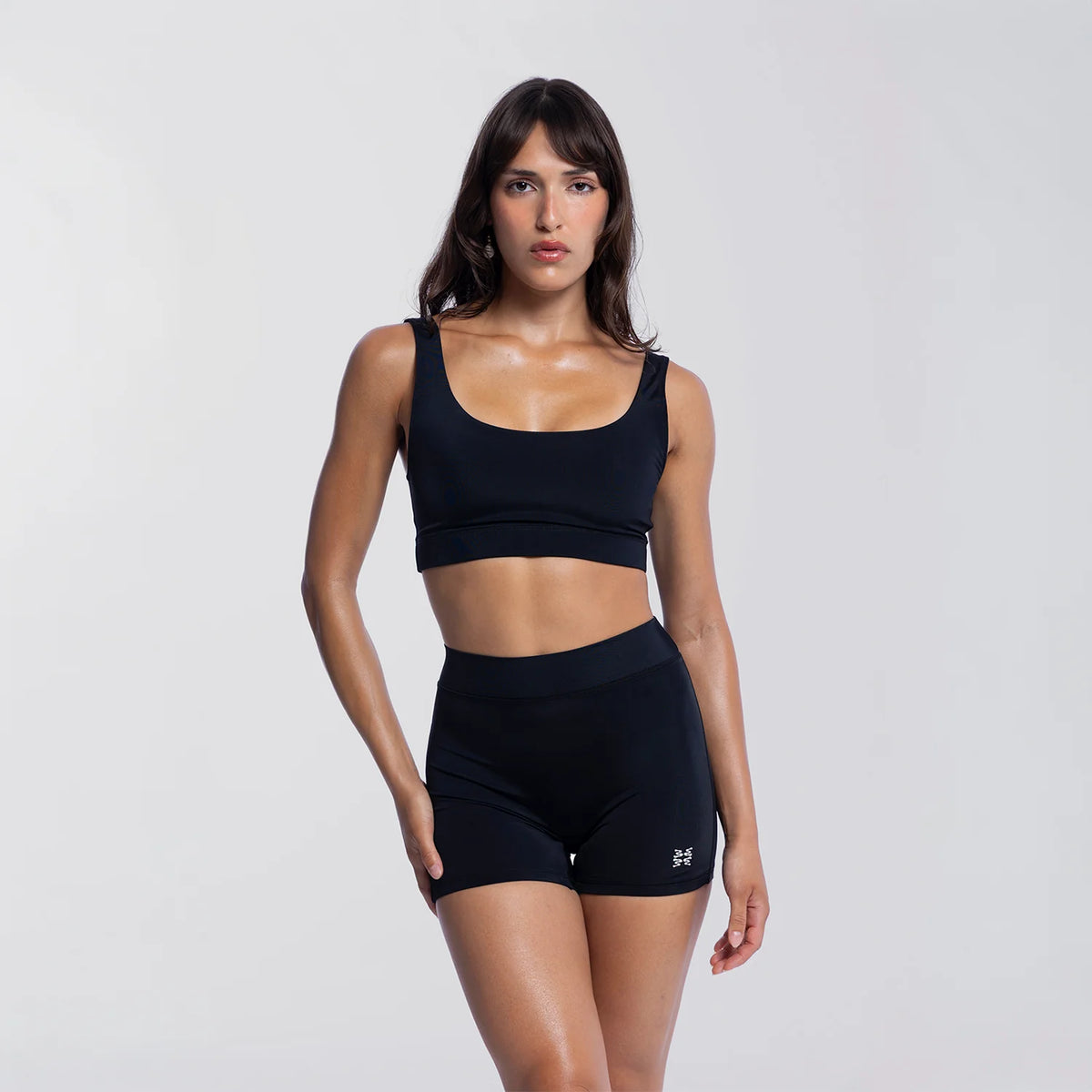 Swim Set Star High Waisted Boss Jet Black