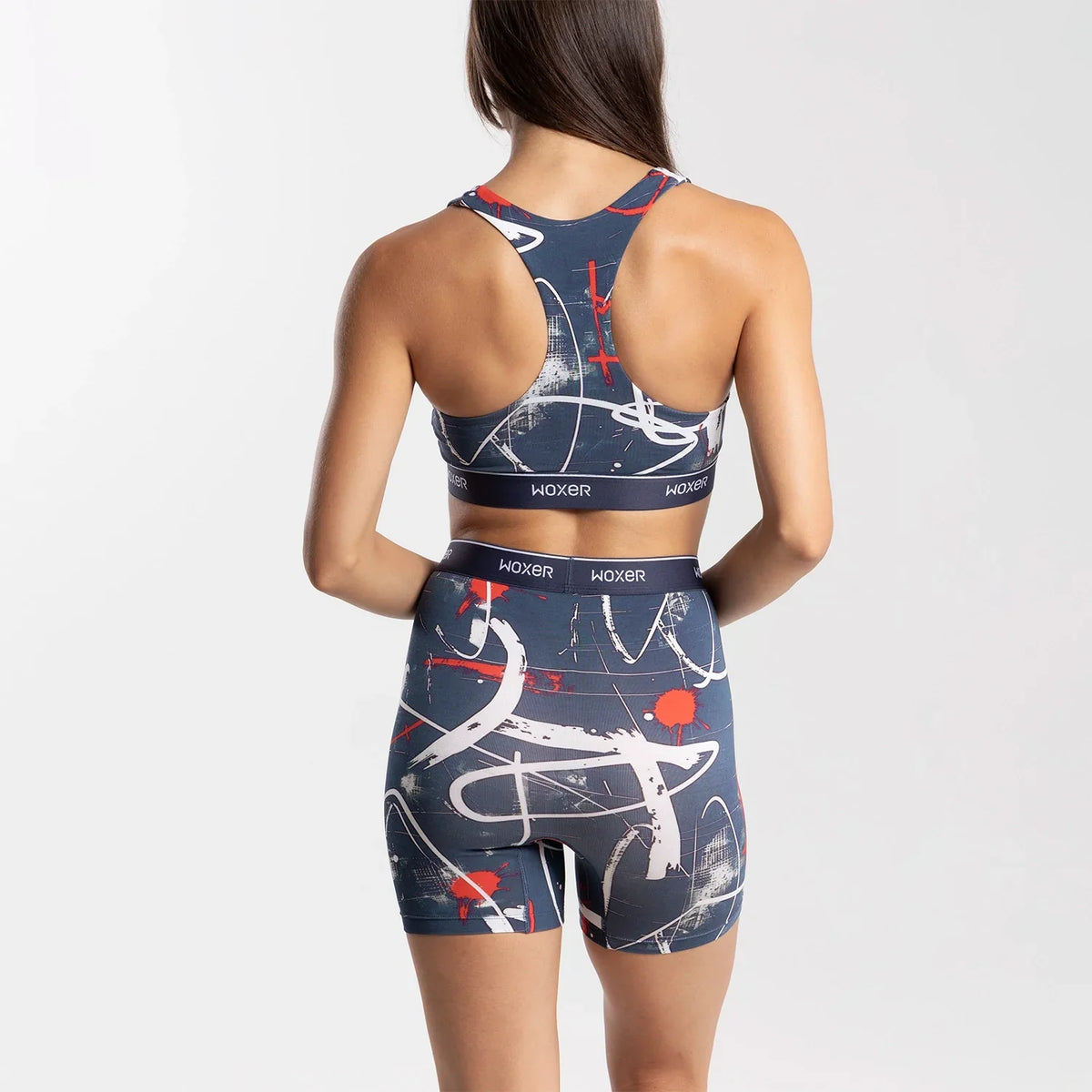 Baller High Waisted Graffiti