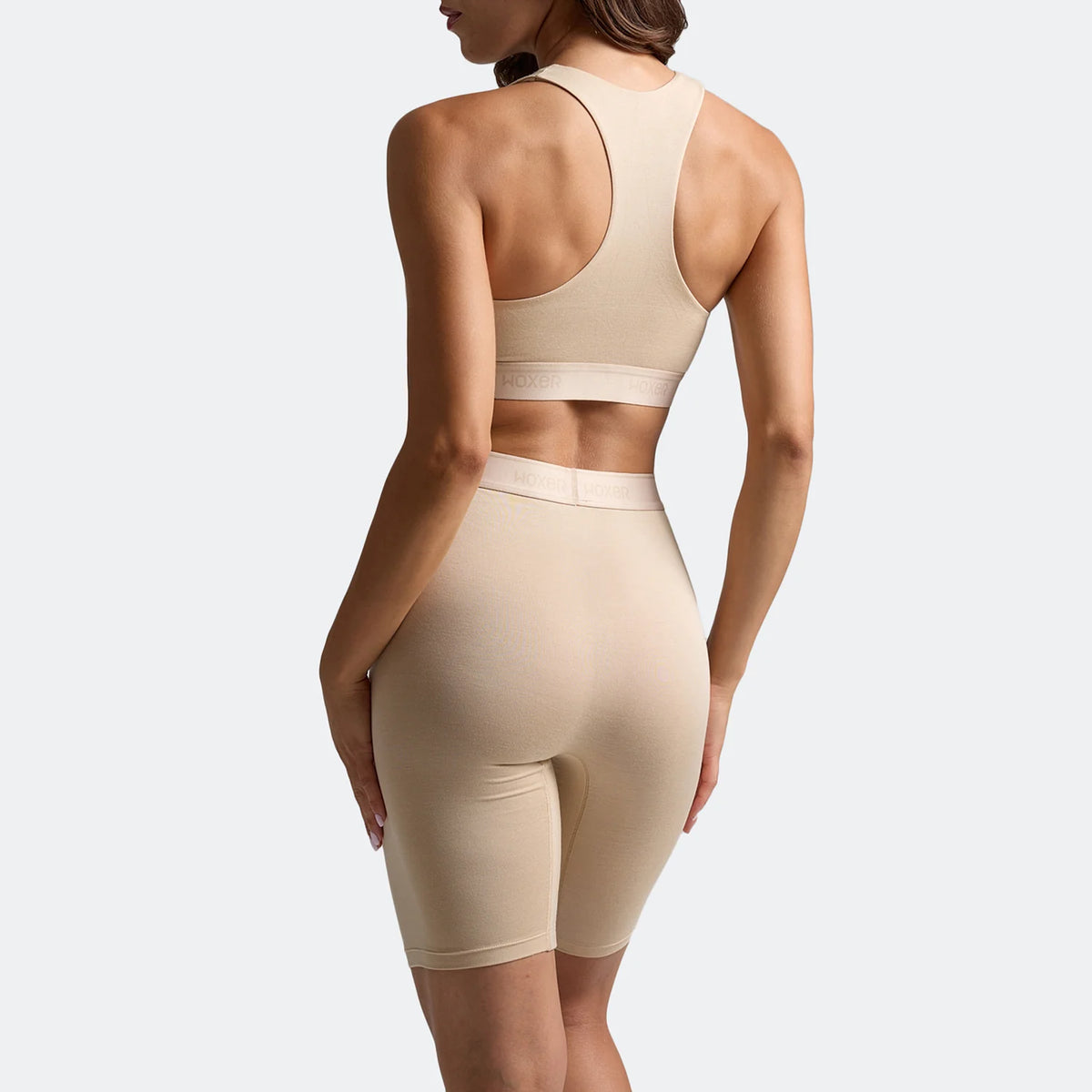Biker High Waisted Latte 3.0